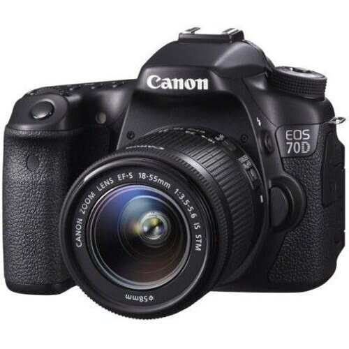 Appareil photo reflex Canon EOS 70D - Noir + ...