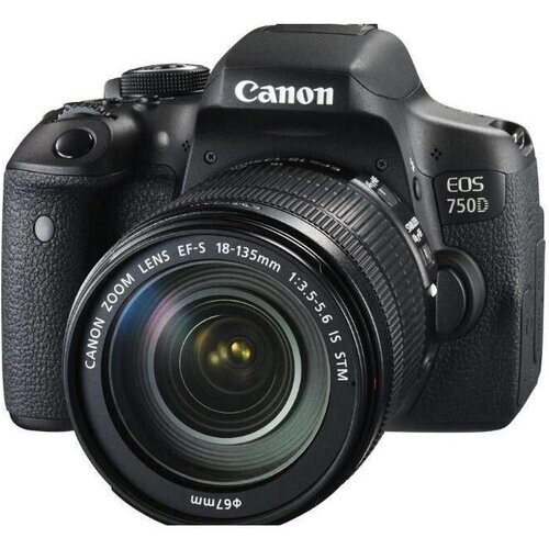 Canon EOS 750D Reflex 22.3 - Black ...