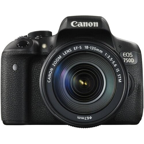 Cámara Reflex Canon EOS 760D + Objetivo 18-135 mm ...