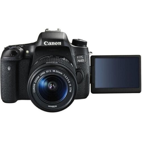 Reflex Canon EOS 760D Noir + Objectif 18-55mm ...