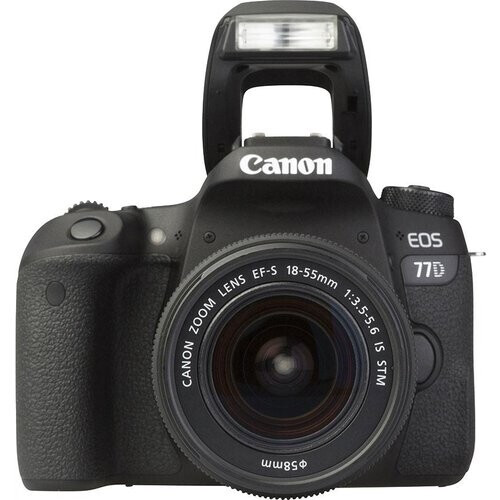 Reflex EOS 77D - Black + Canon EF-S 10-18MM F/ 1: ...