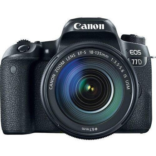 Réflex EOS 77D - Negro + Canon EF-S 18-135 mm IS ...
