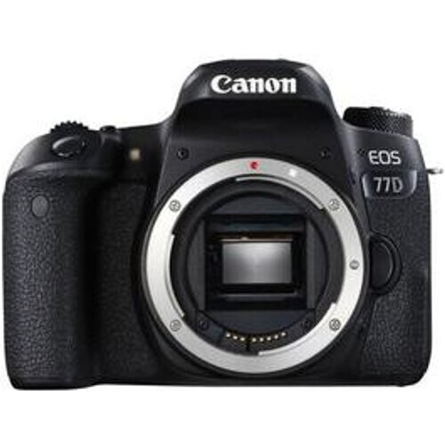 Canon EOS 77D + Zoom Lens EF-S 18-55mm f/3.5-5.6 ...