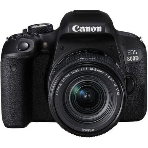 Reflex EOS 800D - Black + Canon EF-S 18-55mm ...