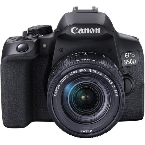 Reflex - Canon EOS 850D - Negro + Objetivo Canon ...