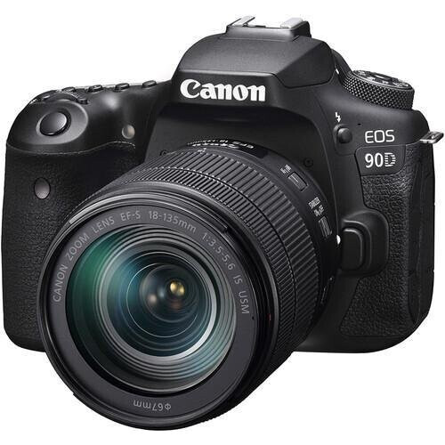 Reflex - Canon 90D - Noir + Objectif Canon EF-S ...