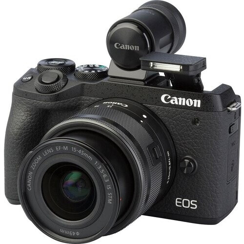 Reflex - Canon EOS M6 Mark II Noir - Objectif ...