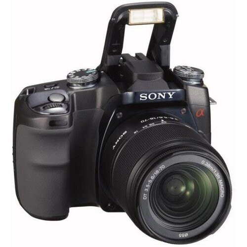 Reflex - Sony Alpha 100 + 18-70 mm Lens - Black ...