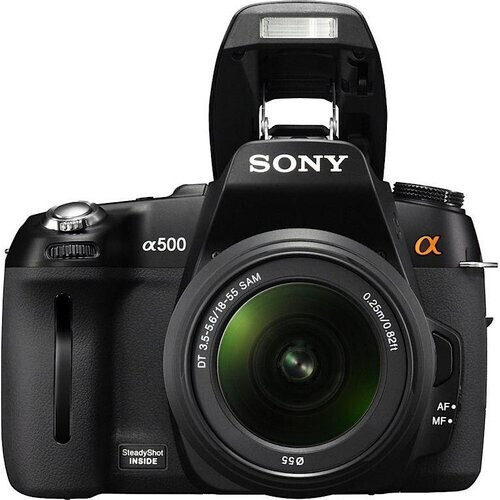 Reflex Sony Alpha A500 - Noir + Objectif Sony SAM ...