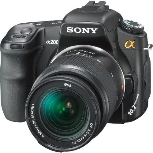 Reflex - Sony Alpha DSLR-A200 + Objectif 18-70 mm ...