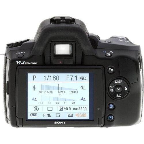 Réflex - Sony Alpha DSLR-A380 - Negro + Tamron SP ...