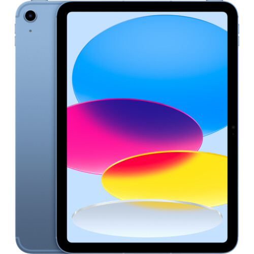 De Refurbished iPad (2022) 64GB Wifi + 5G Blauw is ...