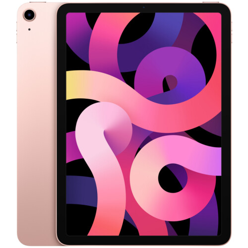 De Refurbished iPad Air (2020) 64GB Wifi Roségoud ...