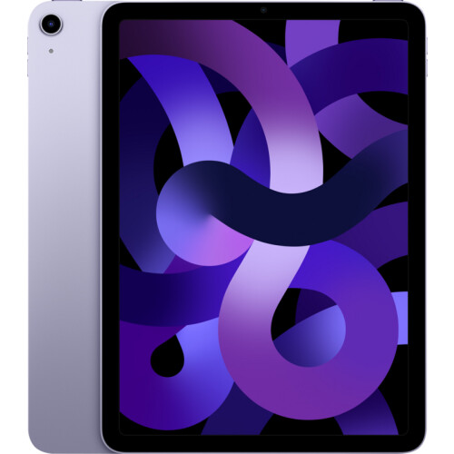 De Refurbished iPad Air (2022) 256GB Wifi Paars is ...