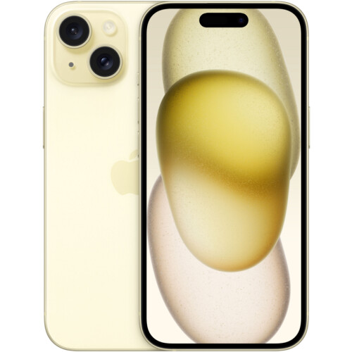 De Refurbished iPhone 15 256GB Geel is zo goed als ...
