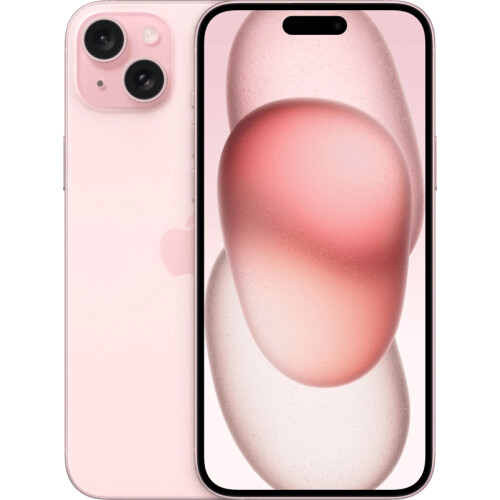 De Refurbished iPhone 15 Plus 256GB Roze is licht ...