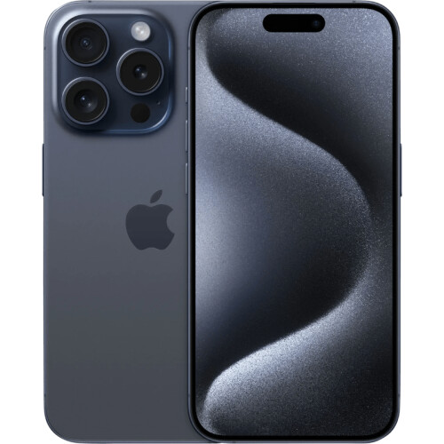 De refurbished iPhone 15 Pro 256GB Blue Titanium ...