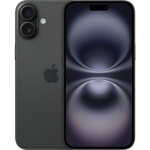 De Refurbished iPhone 16 256GB Zwart is licht ...