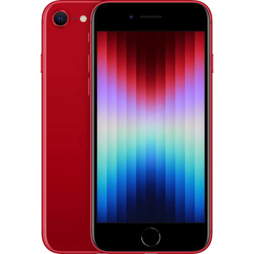 De Refurbished iPhone SE 2022 128GB Rood is zo ...