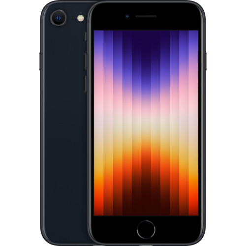 De Refurbished iPhone SE 2022 64GB Zwart is licht ...