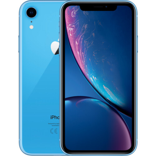 De Refurbished iPhone Xr 128GB Blauw is licht ...