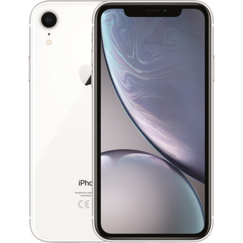 De Refurbished iPhone Xr 128GB Wit is licht ...