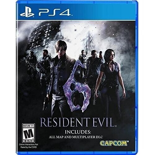 Playstation Resident Evil 6 For Ps4 Starting with ...