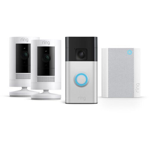 Ontdek de Ring Battery Video Doorbell met Chime en ...