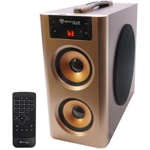 LED display to view Volume, Track details, FM ...