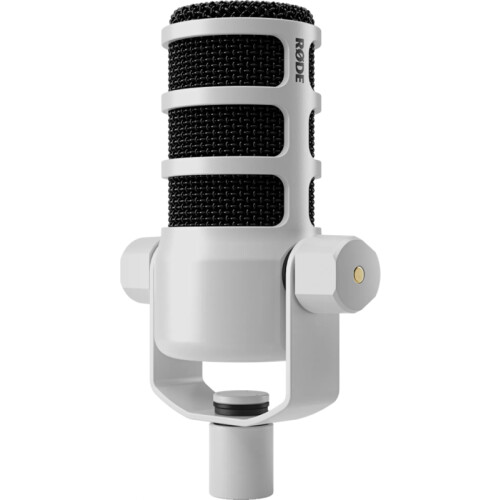 Le Rode PodMic Blanc est un microphone dynamique ...