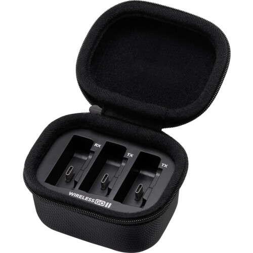 Met de Rode Wireless Go II Charge Case laad je ...