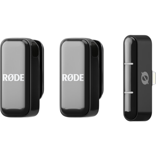 Met de Rode Wireless Micro Zwart Lightning ...