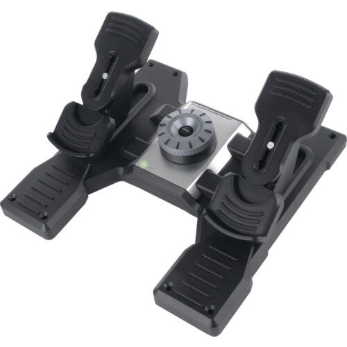 Met de Saitek Pro Flight Rudder Pedals bestuur jij ...