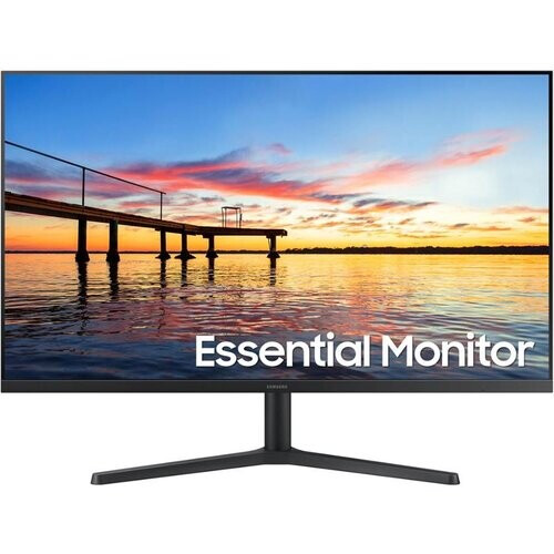 The S30B monitor has a three-sided borderless ...