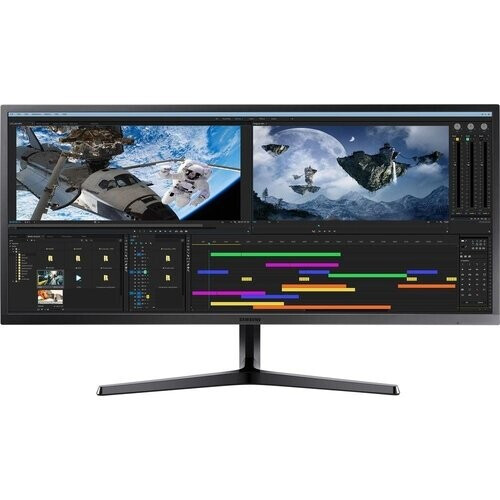 The SJ55W 34" 21:9 FreeSync LCD Monitor from ...