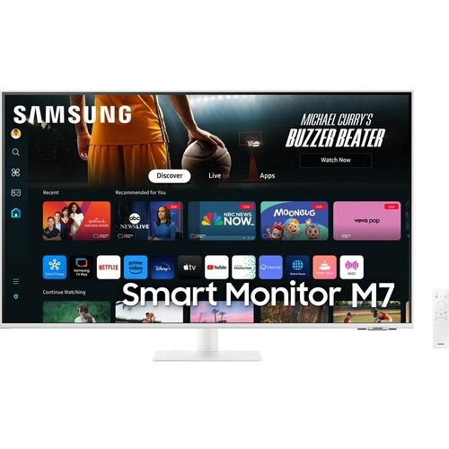 Samsung M70D 43" 4K HDR Smart Monitor, which ...