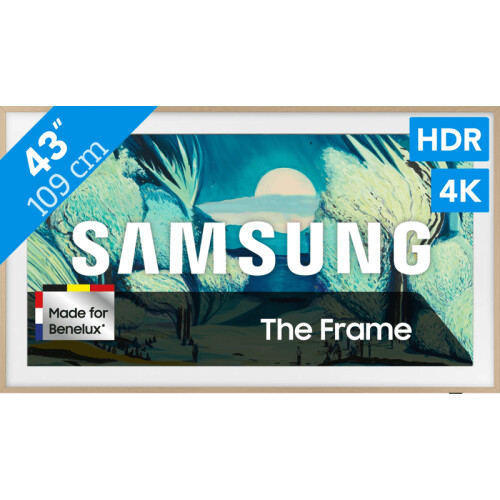 Met de Samsung 43" The Frame LS03FA 4K (2025) voeg ...