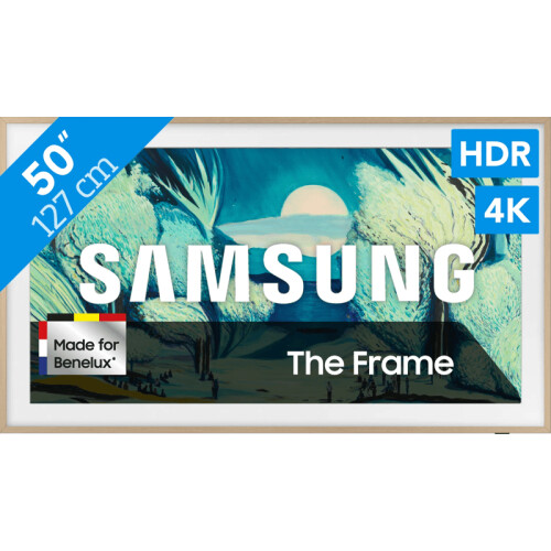 Met de Samsung 50" The Frame LS03FA 4K (2025) voeg ...
