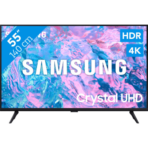 Met de Samsung Crystal UHD 55CU7040 (2024) kijk je ...