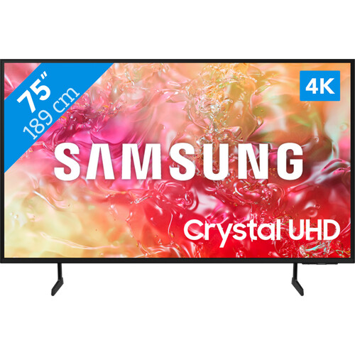 Met de Samsung Crystal UHD 75DU7100 (2024) geniet ...