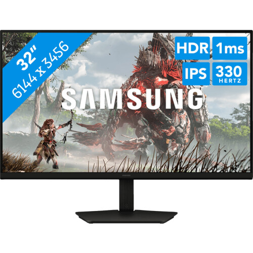 Met de Samsung G8 G80HS LS32HG806ESXEN zie je ...