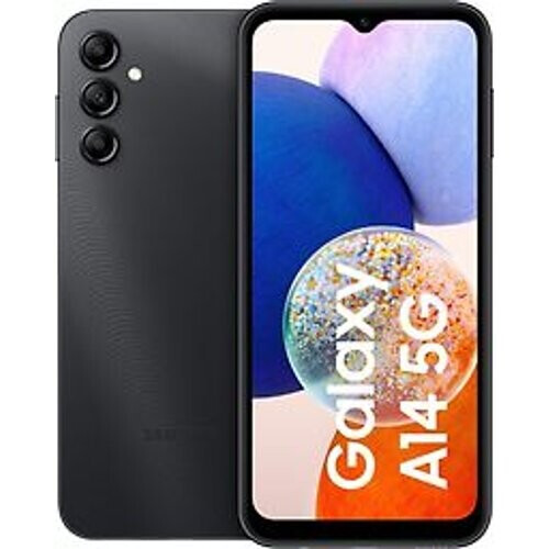 De Samsung Galaxy A14 5G in zwart biedt een ...