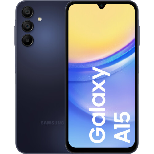 De Samsung Galaxy A15 128GB Donkerblauw 4G is een ...