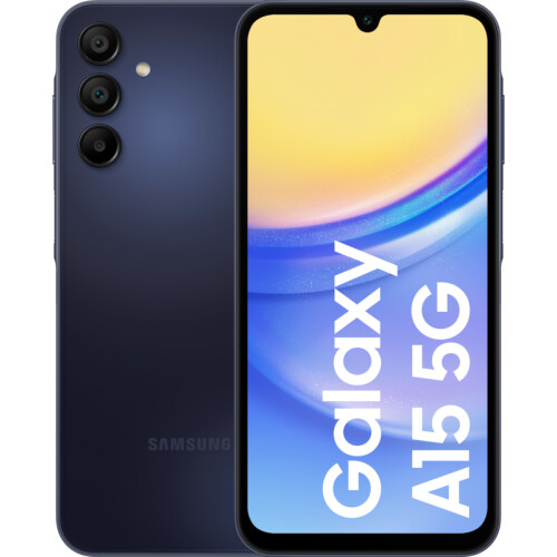 De Samsung Galaxy A15 128GB Donkerblauw 5G is een ...