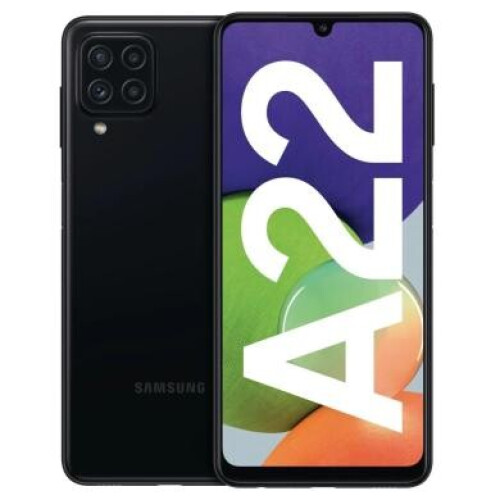 Samsung Galaxy A22 4G 4Go Dual-Sim 128Go noir - ...