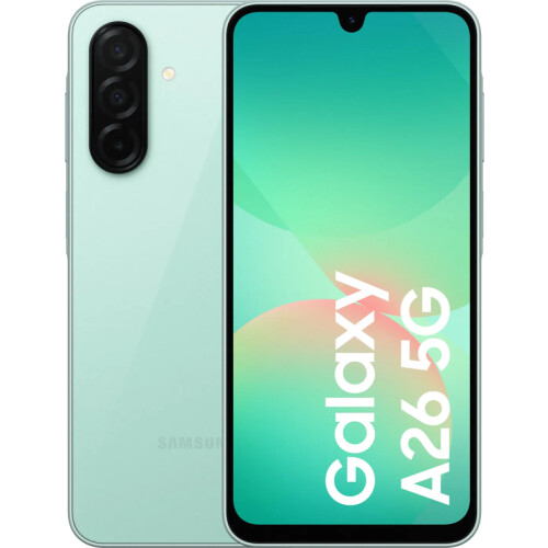Le Samsung Galaxy A26 128 Go Vert 5G est un ...
