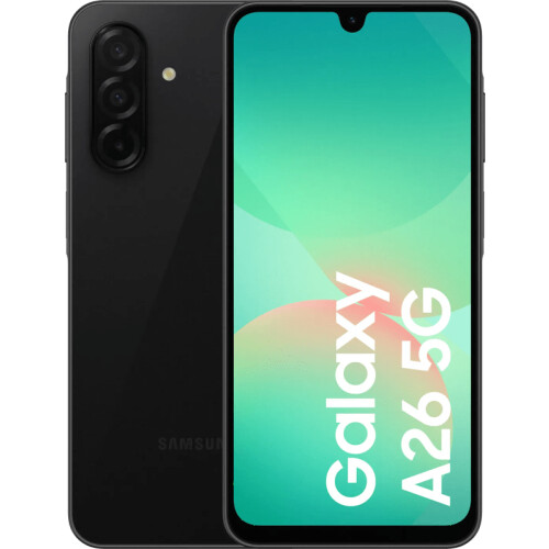 De Samsung Galaxy A26 128GB Zwart 5G is een ...