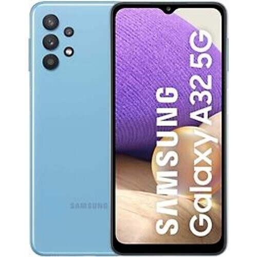De Samsung Galaxy A32 5G in blauw biedt een ...