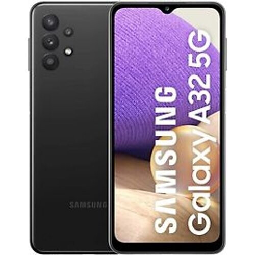 De samsung galaxy a32 5g zwart combineert een ...