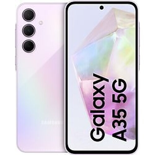 De Samsung Galaxy A35 5G in de opvallende kleur ...